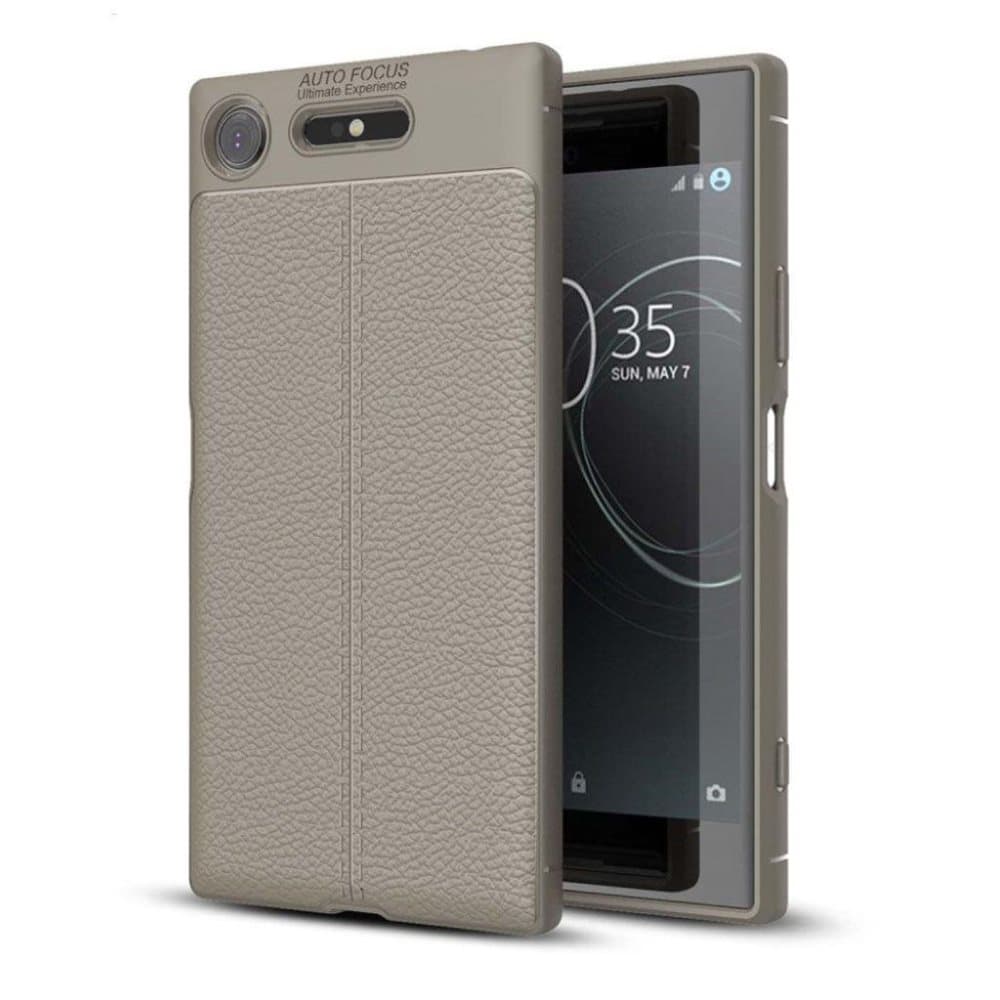 Sony Xperia XZ1 design suojakuori - Harmaa