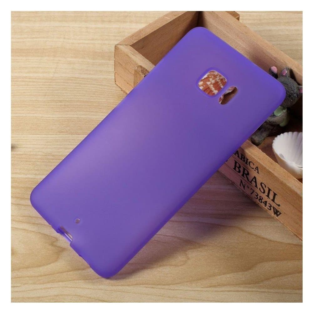 HTC U Ultra Joustava Matta Muovikuori - Violetti