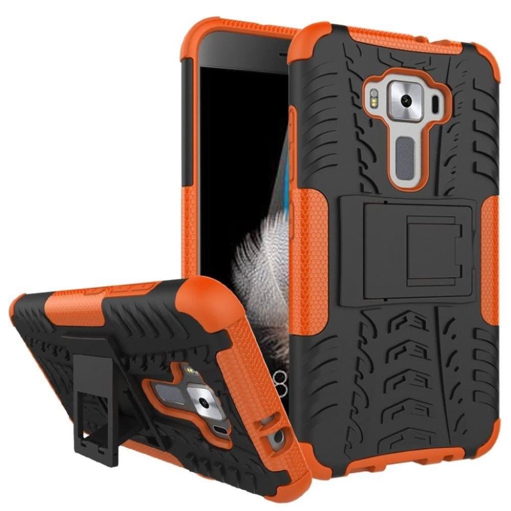 Asus Zenfone 3 (ZS570KL) solidt hybridcover - Orange