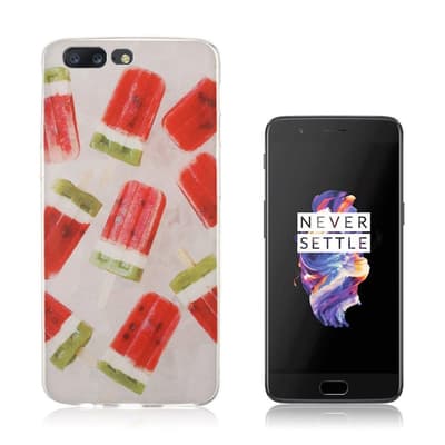 OnePlus 5 Ultra tyndt cover - Vandmelon is