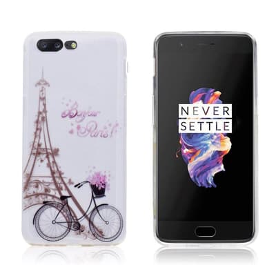 OnePlus 5 Flot og beskyttende cover - Tårne og cykler