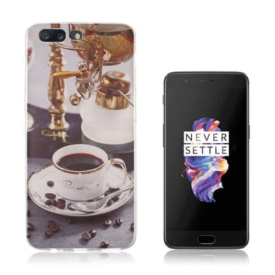 OnePlus 5 Ultra tyndt cover - Kaffe