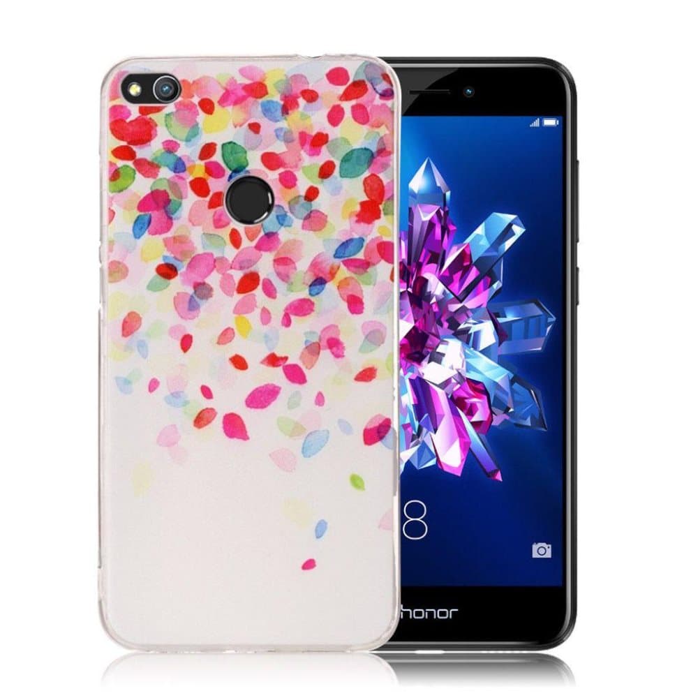 Huawei Honor 8 Lite Cover med unik og smuk print - Farvet pe
