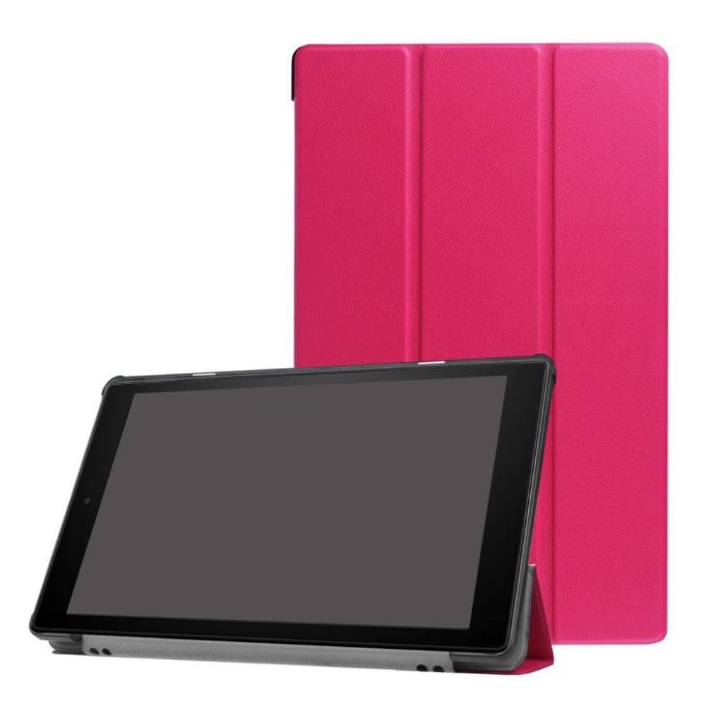 Amazon Fire HD 10 (2017) Etui med trefold stand - Rosa