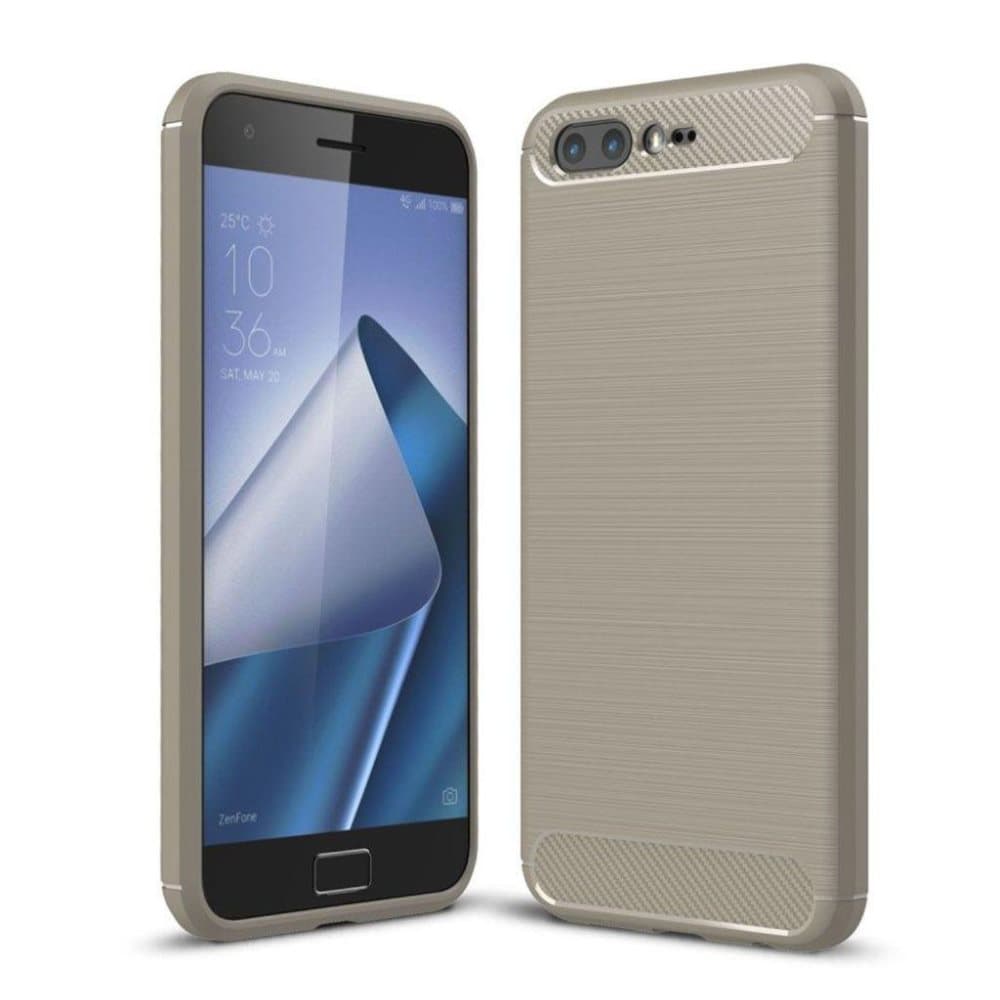 ASUS ZenFone 4 Pro (ZS551KL) Cover med kulfiber tekstur - Gr