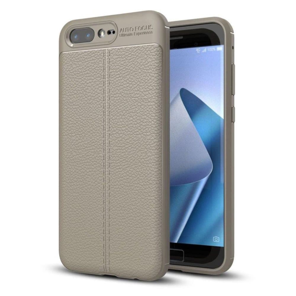 ASUS Zenfone 4 Pro (ZS551KL) Cover med Litchi tekstur - Grå