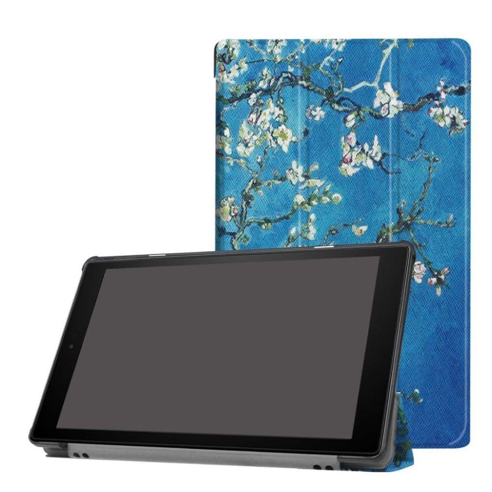 Amazon Fire HD 10 (2017) Etui med motiv - Blomster træ