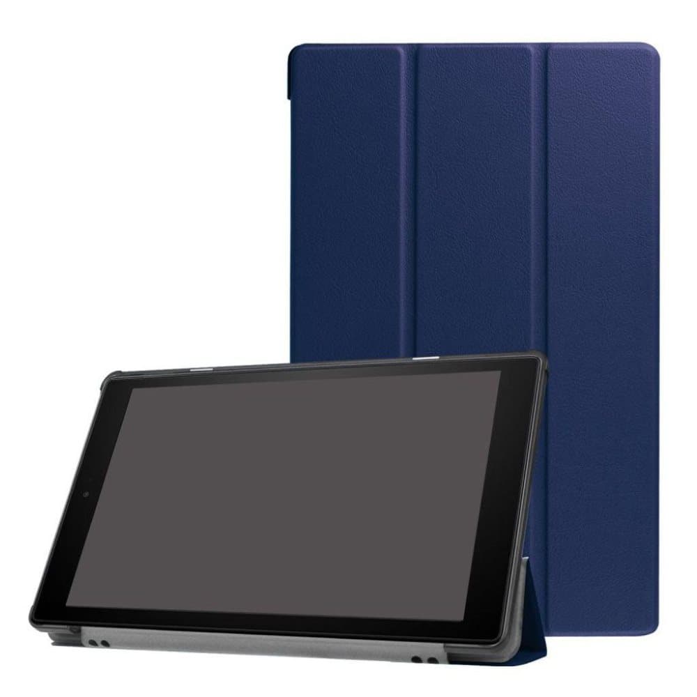 Amazon Fire HD 10 (2017) Etui med trefold stand - Mørkeblå