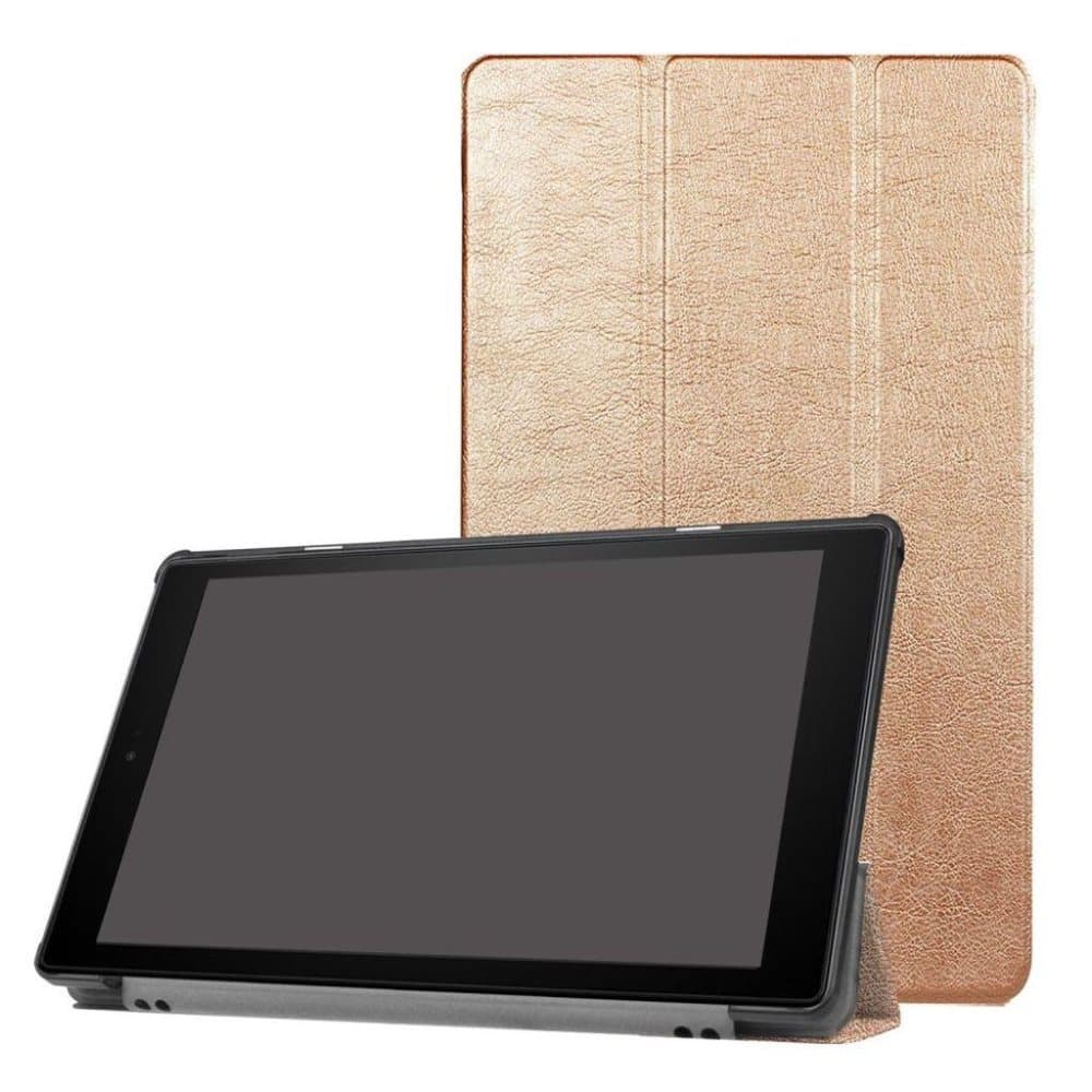Amazon Fire HD 10 (2017) Etui med trefold stand - Guld farve