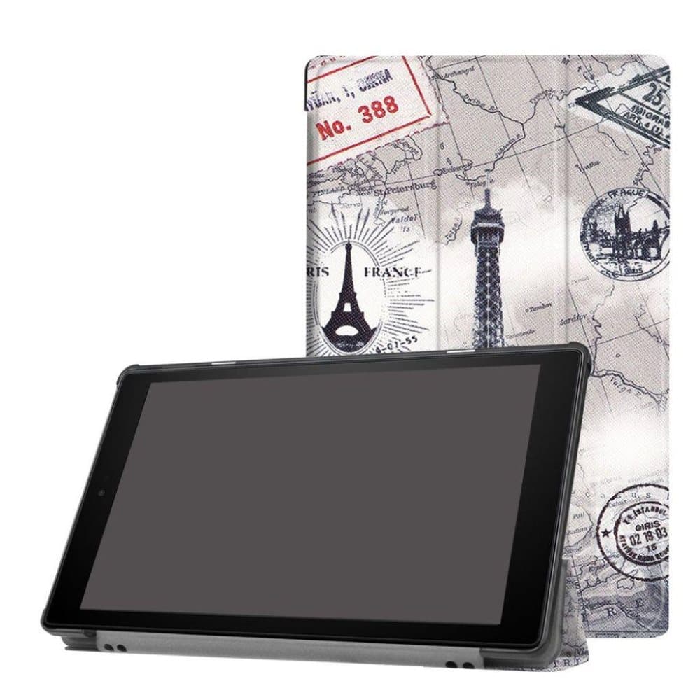 Amazon Fire HD 10 (2017) Etui med motiv - Eiffel tårn