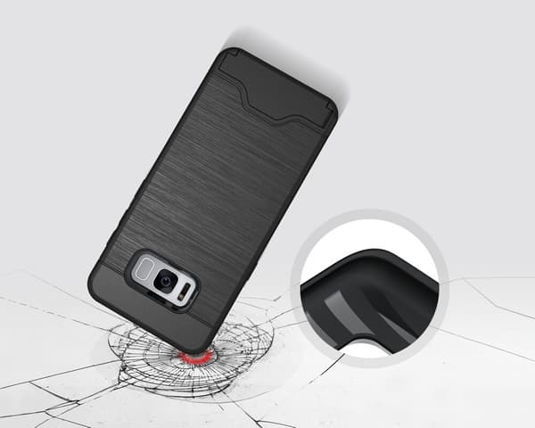 Samsung S8 | Armor skal | Korthållare