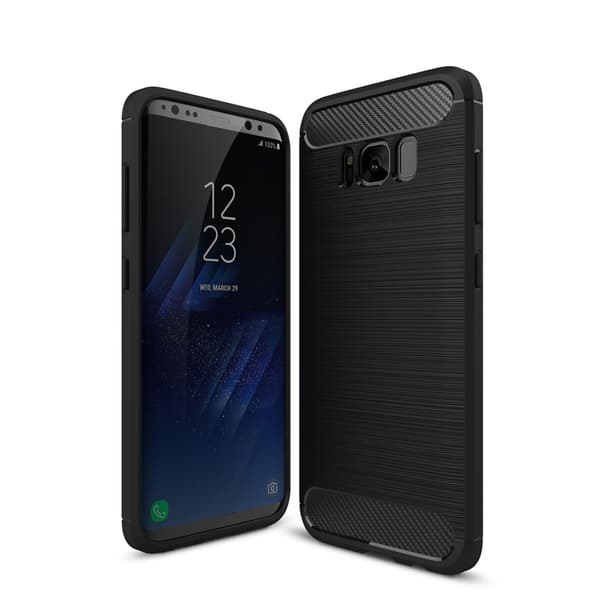 SKALO Samsung S8 Armor Carbon Stødsikker TPU-cover
