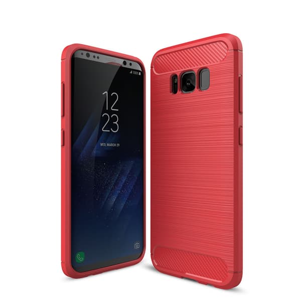 SKALO Samsung S8 Armor Carbon Stødsikker TPU-cover