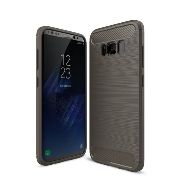SKALO Samsung S8 Armor Carbon Stødsikker TPU-cover