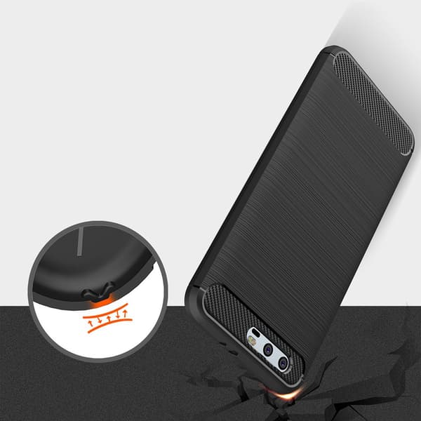 Stöttåligt Armor Carbon TPU-skal Honor 9