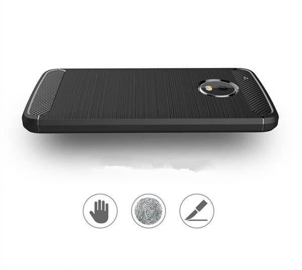 Stöttåligt Armor Carbon TPU-skal Moto G5 Plus