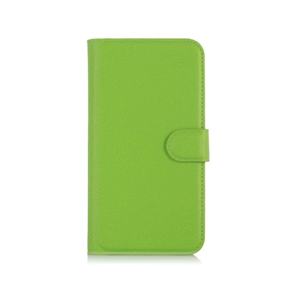 Acer Liquid Z630 beskyttende læder-etui m. kortholder - Grøn