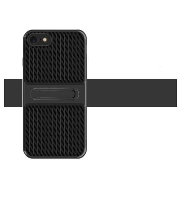 iPhone 8 Plus - FLOVEME Smarta HYBRID Stötdämpande Karbon skal