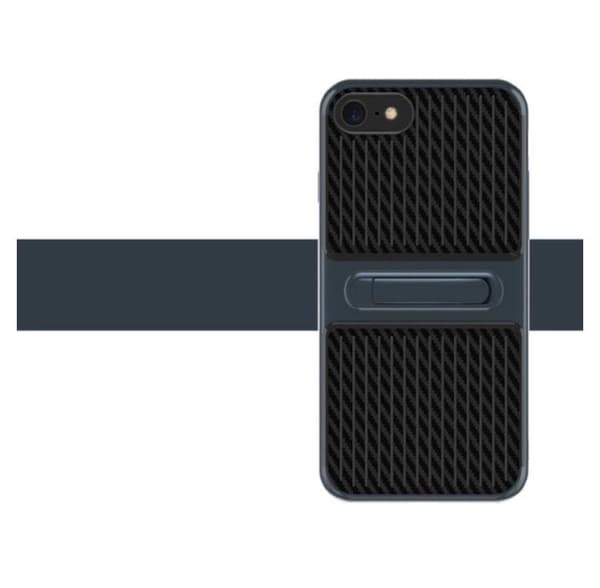 iPhone 8 Plus - FLOVEME Smarta HYBRID Stötdämpande Karbon skal