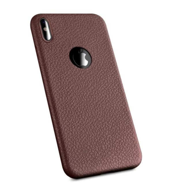 iPhone X/XS Läderskal, Flera Färger