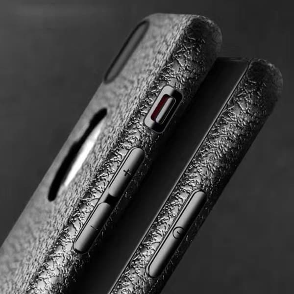 iPhone X/XS Läderskal, Flera Färger