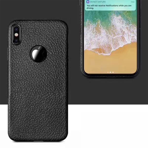 iPhone X/XS Läderskal, Flera Färger