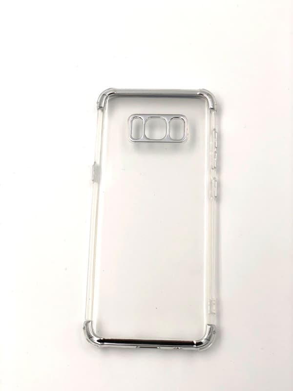 Extra tåligt design TPU | färgade kanter Samsung S8+