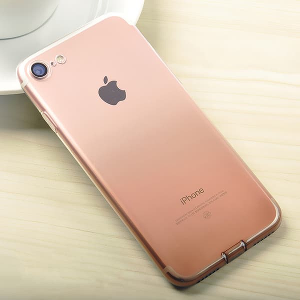 Gradient färgade Silikon TPU-Skal till iPhone 7/8