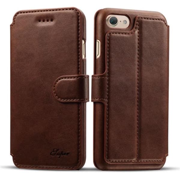 JUPER - Läderfodral med Plånbok till iPhone 6/6S Plus