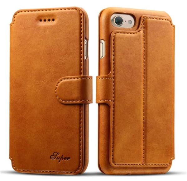 JUPER - Läderfodral med Plånbok till iPhone 6/6S Plus