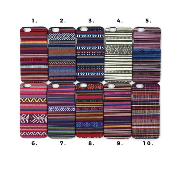 Broderade skal med motiv iPhone 6/6S