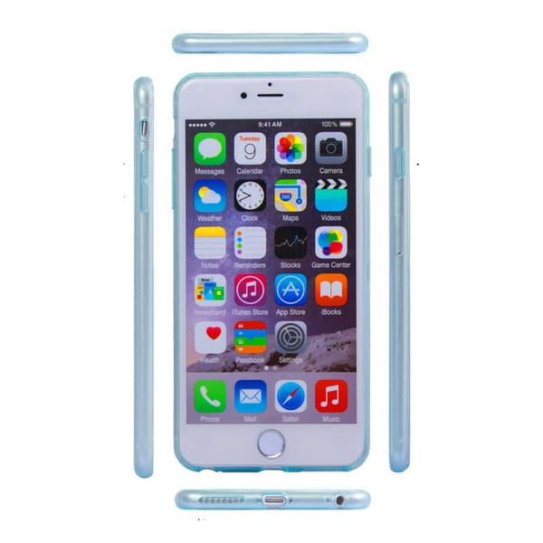 Transparent Silikon TPU-Skal till iPhone 6/6S