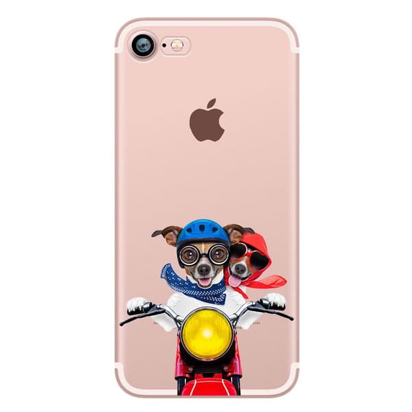 Roliga Djur Motiv Silikon/TPU Skal till iPhone 6/6S