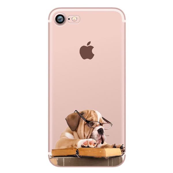 Roliga Djur Motiv Silikon/TPU Skal till iPhone 6/6S