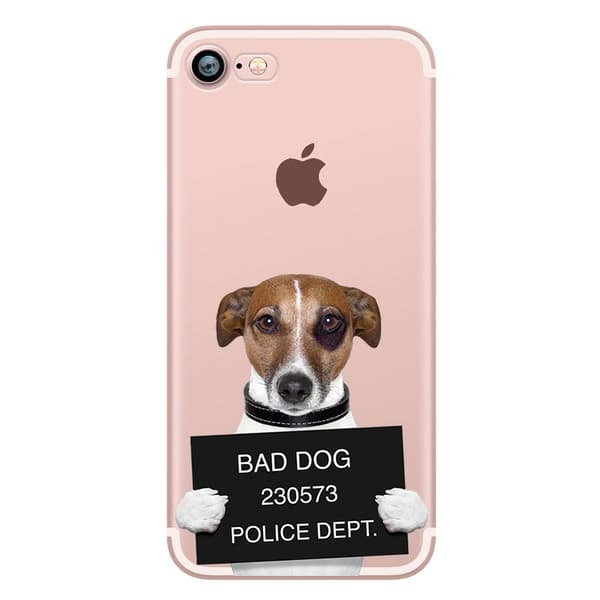 Roliga Djur Motiv Silikon/TPU Skal till iPhone 6/6S