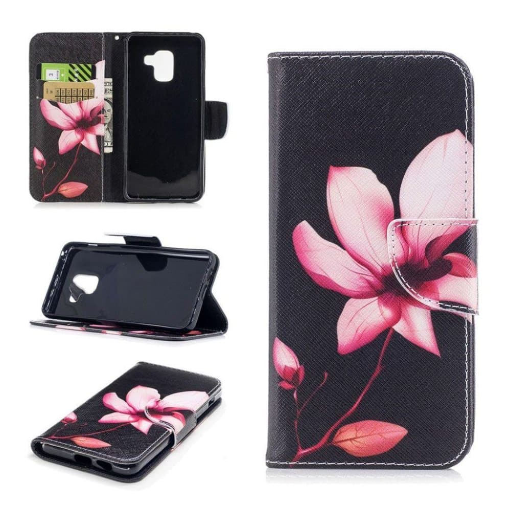 Samsung Galaxy A8 (2018) printtikuvioinen suojakotelo - Pink