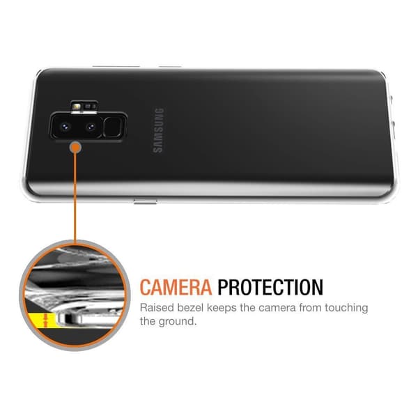 Transparent Silikon TPU-Skal till Samsung S9 PLUS