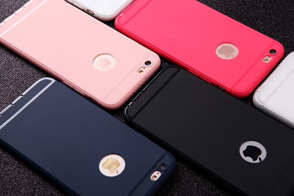 Ultraslim Silikon Skal till iPhone 6/6S
