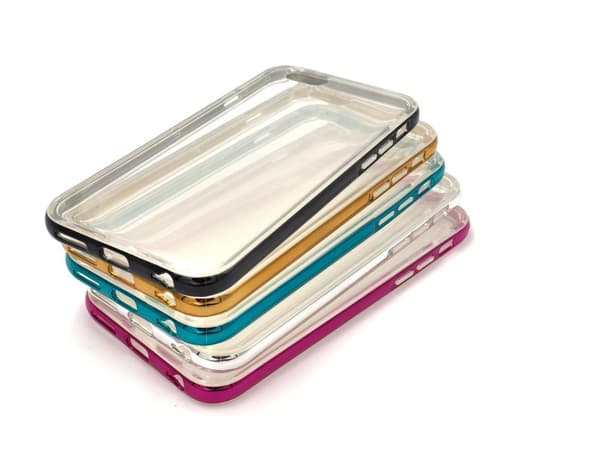 TPU silikonskal med färgad ram iPhone 6/6S