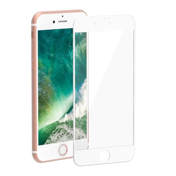 3D skärmskydd i härdat glass till iPhone 6+/6S+ Vit One-size
