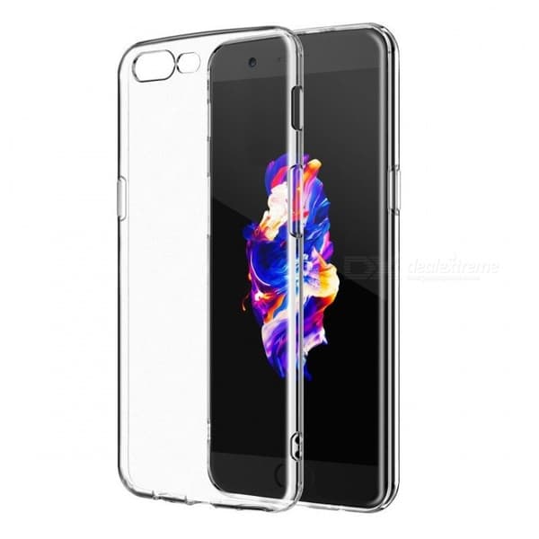 OnePlus 5 Genomskinligt Mjukt TPU Skal