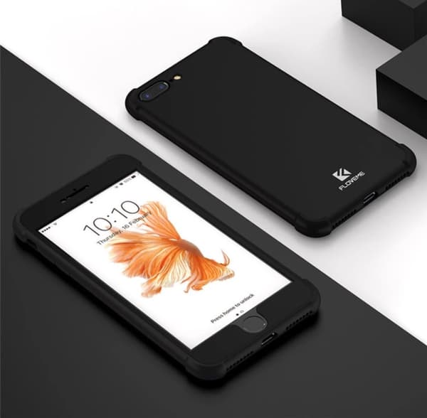 iPhone 6/6S Plus - Smart Skyddsfodral från FLOVEME Svart Svart