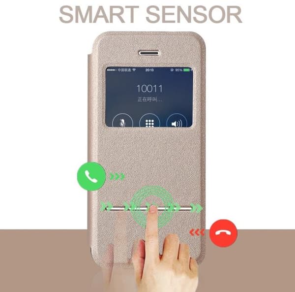 Smartfodral fr�n LEMAN f�r iPhone 6/6S Plus
