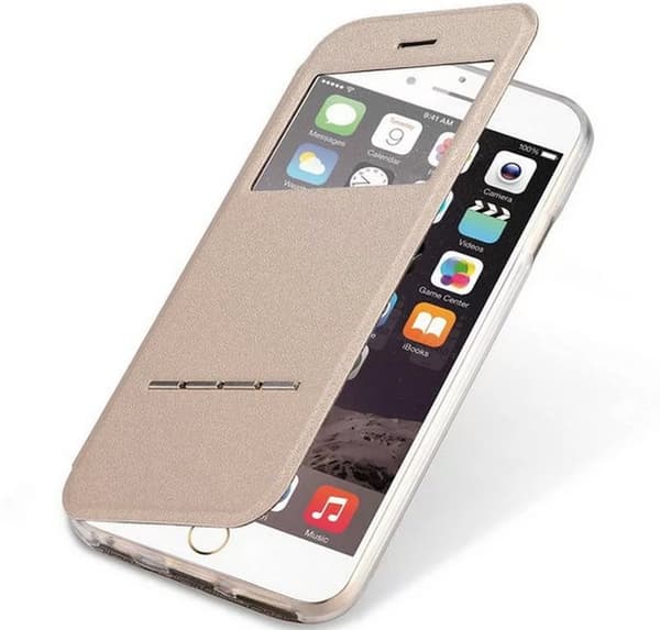 Smartfodral fr�n LEMAN f�r iPhone 6/6S Plus