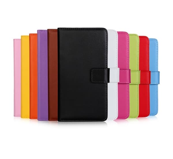 Stiltent Pl�nboksfodral i l�der fr�n NORTH (iPhone 6/6S)