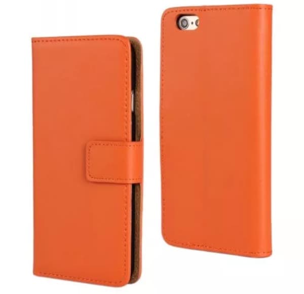 Stiltent Pl�nboksfodral i l�der fr�n NORTH (iPhone 6/6S)