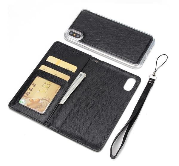 Elegant Plånboksfodral till iPhone X/XS