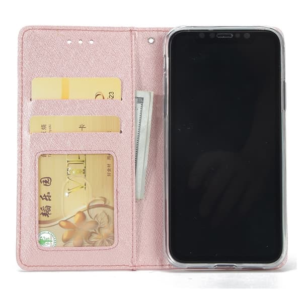 Elegant Plånboksfodral till iPhone X/XS