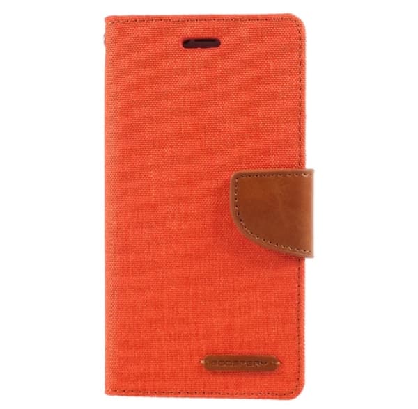 Stilrent CANVAS Fodral Till iPhone X Orange