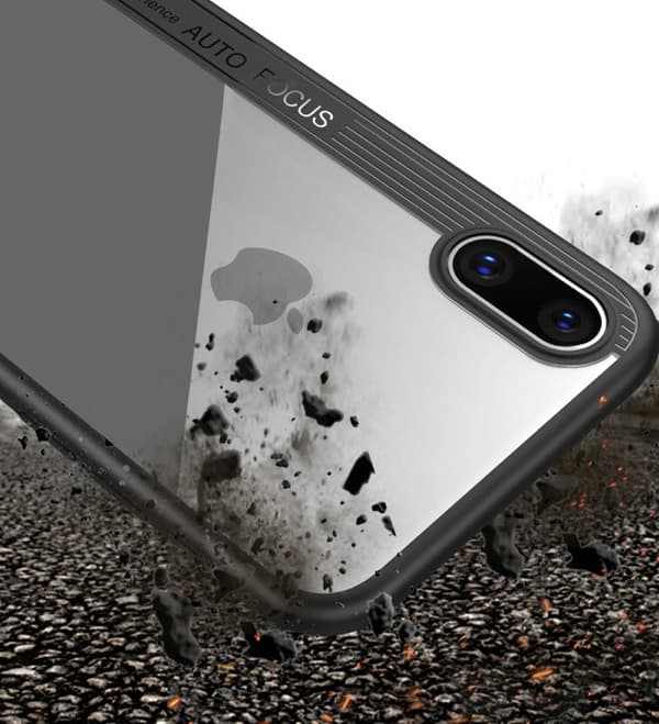 iPhone X/XS- Skal fr�n HUTECH (Ulitmate Experience Auto-Focus)